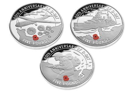 Silver D-Day Coins